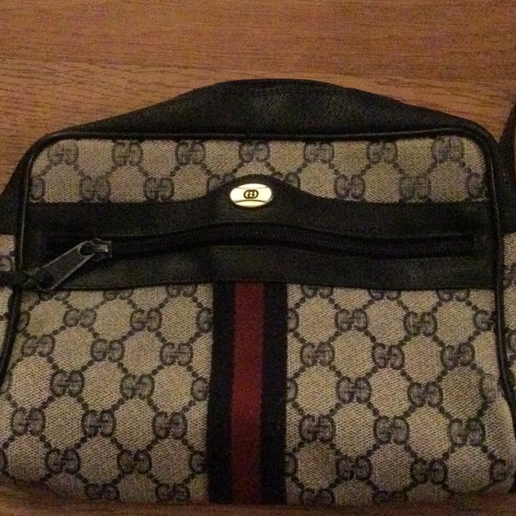 Gucci Beige and Black Men's Bag - Picture 1 of 4